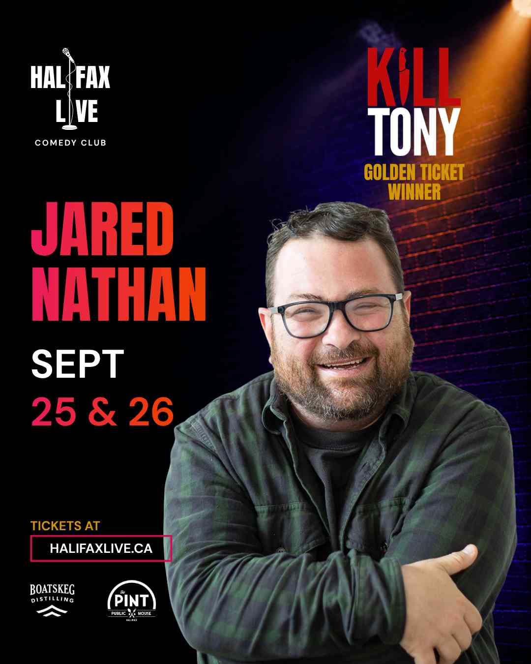 JARED NATHAN - Live Comedy Show