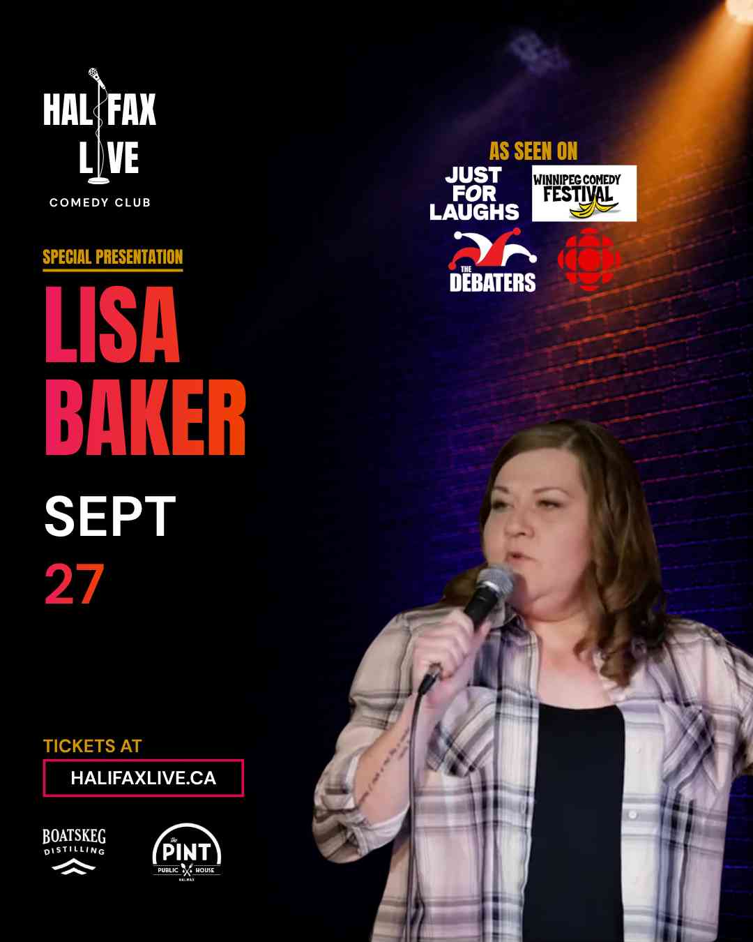 LISA BAKER - Live Comedy Show