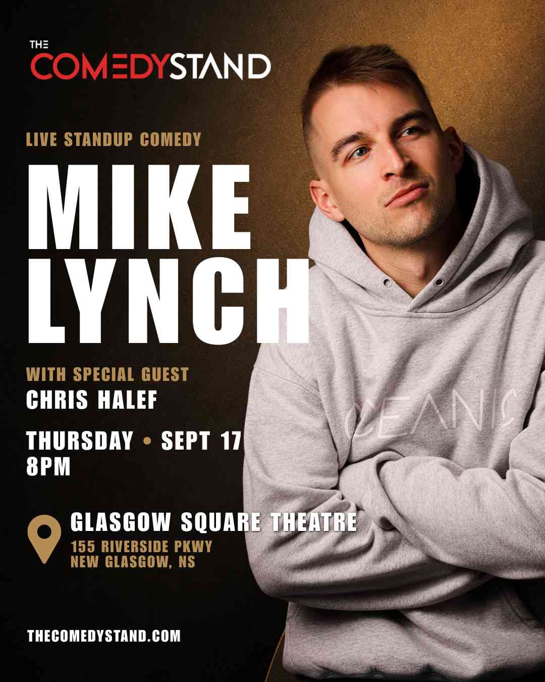 MIKE LYNCH: Live in New Glasgow - Live Comedy Show