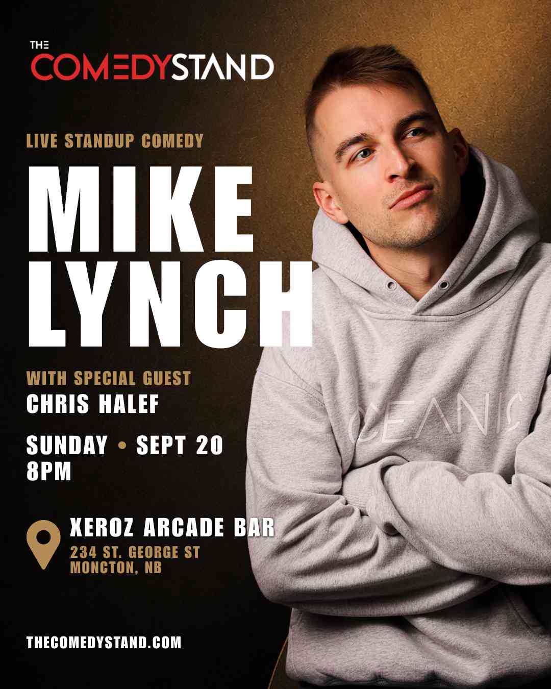 MIKE LYNCH: Live in Moncton - Live Comedy Show