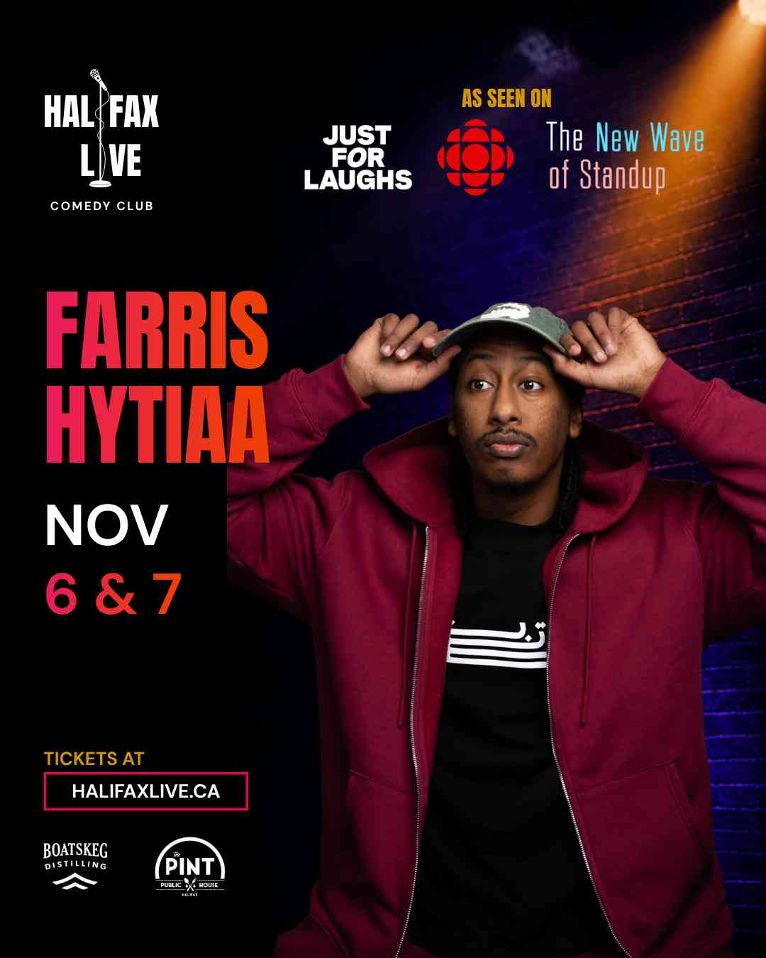 FARRIS HYTIAA - Live Comedy Show