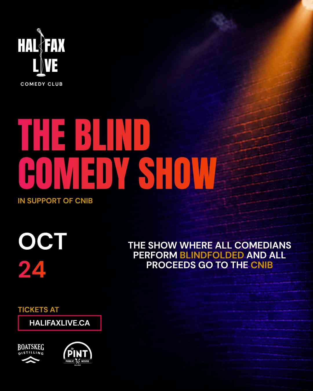 The Blind Comedy Show - Live Comedy Show