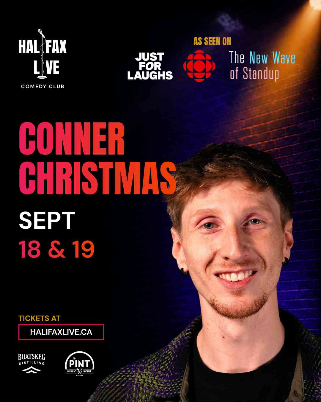 CONNER CHRISTMAS - Live Comedy Show
