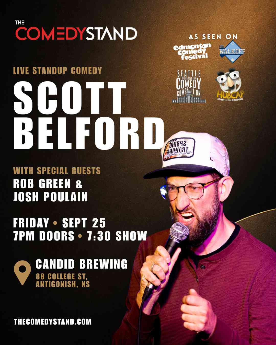 Scott Belford Live in Antigonish - Live Comedy Show