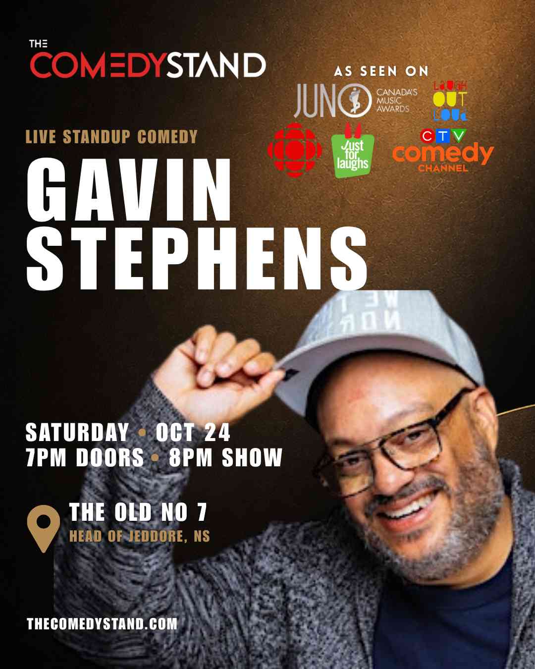 GAVIN STEPHENS: Live in Jeddore - Live Comedy Show