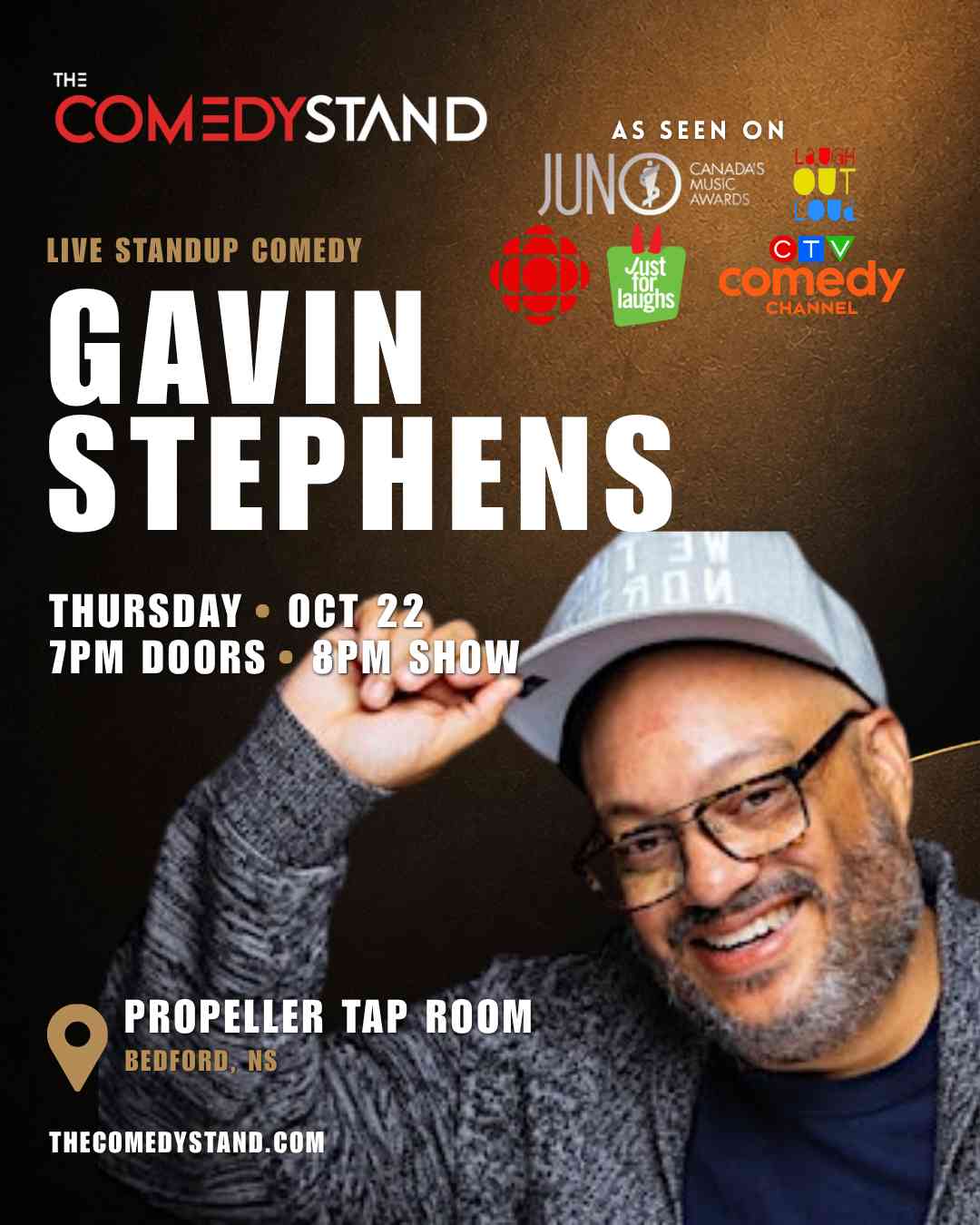 GAVIN STEPHENS: Live in Bedford - Live Comedy Show