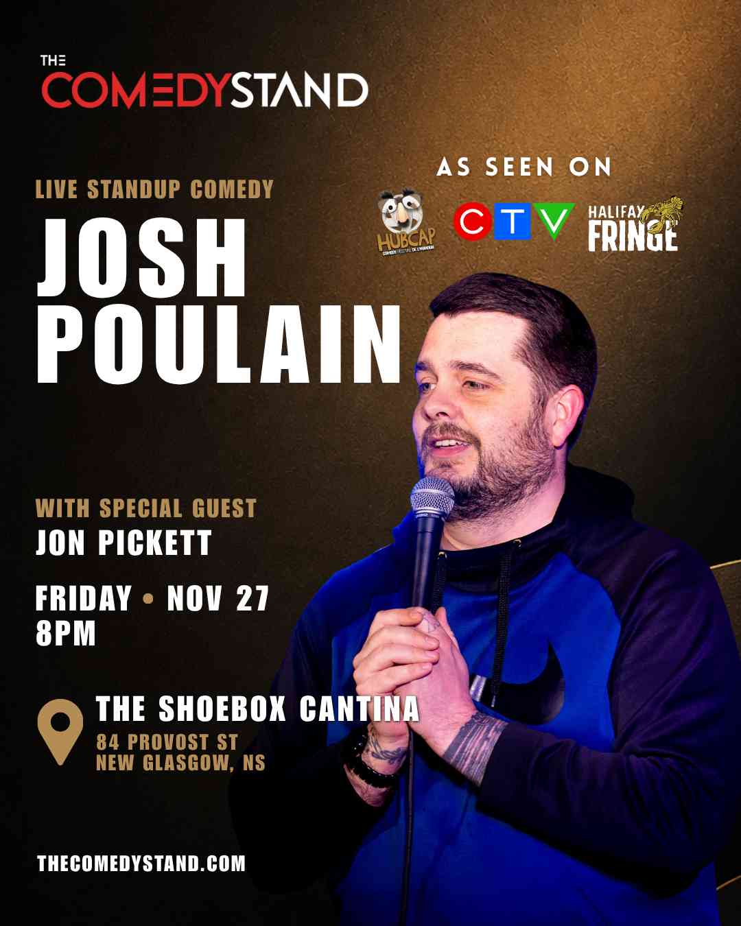 JOSH POULAIN: Live in New Glasgow - Live Comedy Show