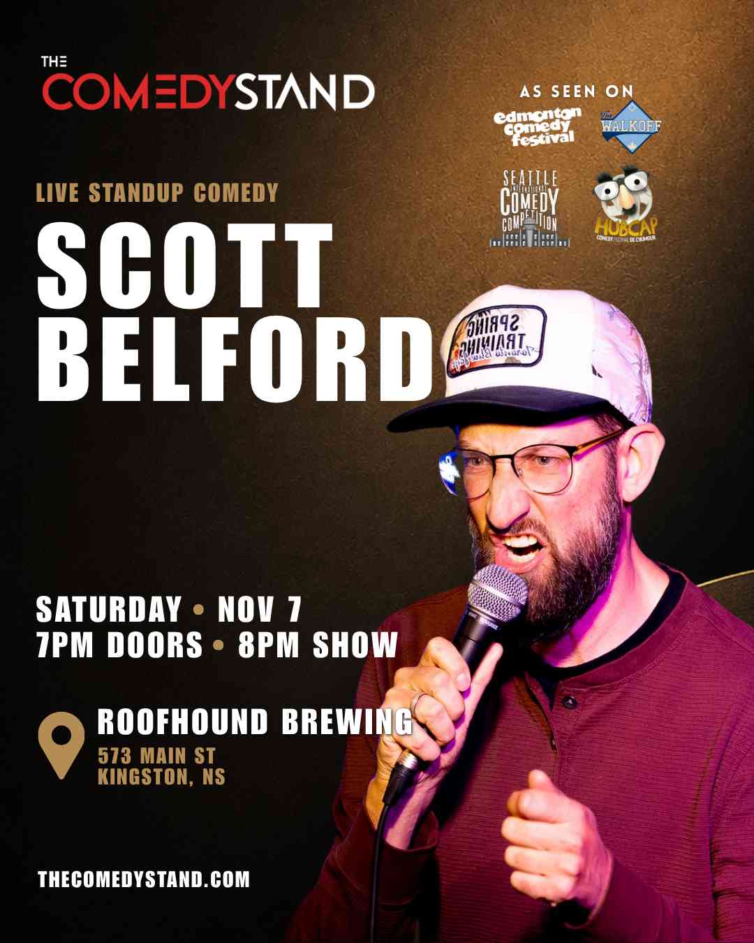 SCOTT BELFORD: Live in Kingston - Live Comedy Show