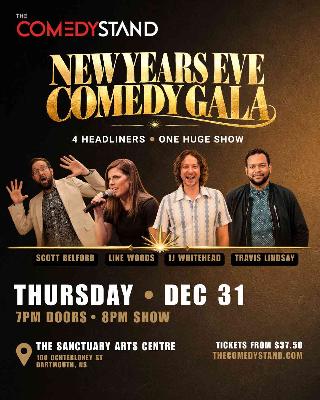 New Year's Eve Comedy Gala - Live Comedy Show