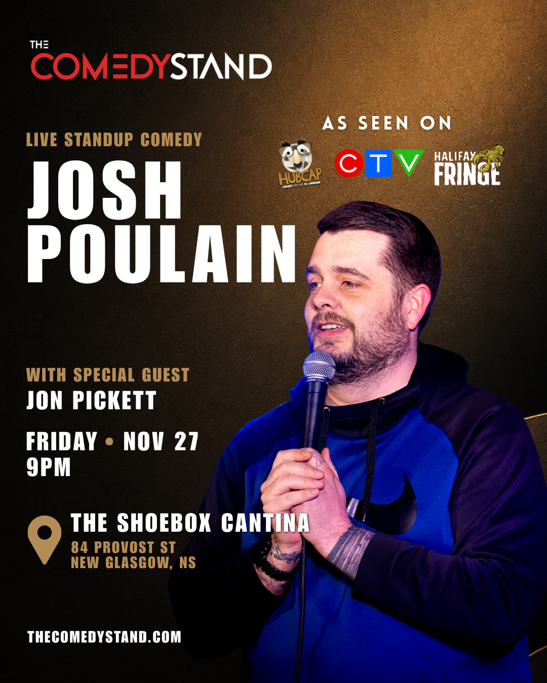 JOSH POULAIN: Live in New Glasgow - Live Comedy Show