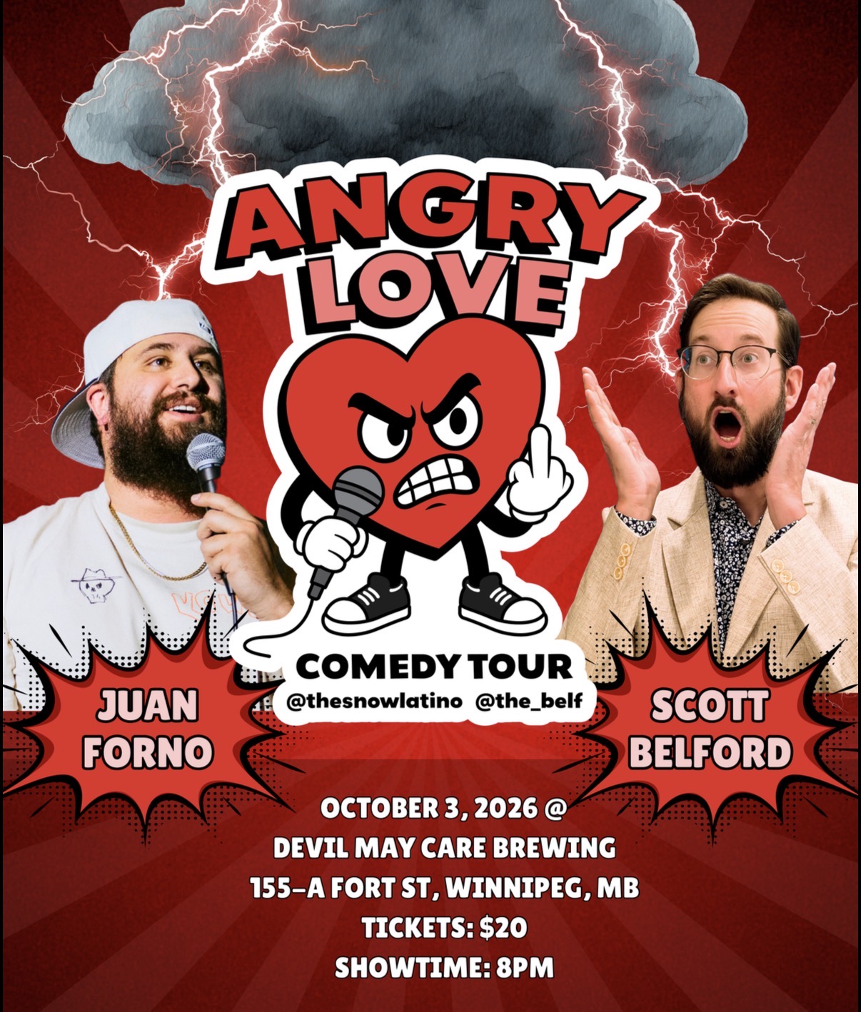 Juan Forno & Scott Belford Live in Winnipeg - Live Comedy Show
