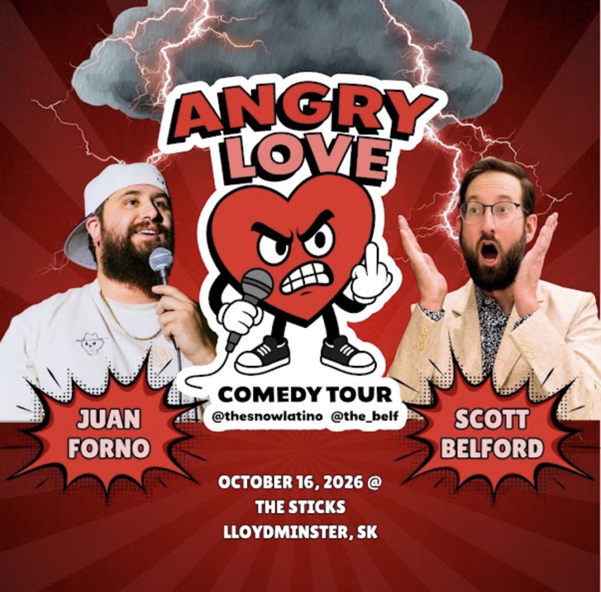 Juan Forno & Scott Belford Live in Llyodminster - Live Comedy Show