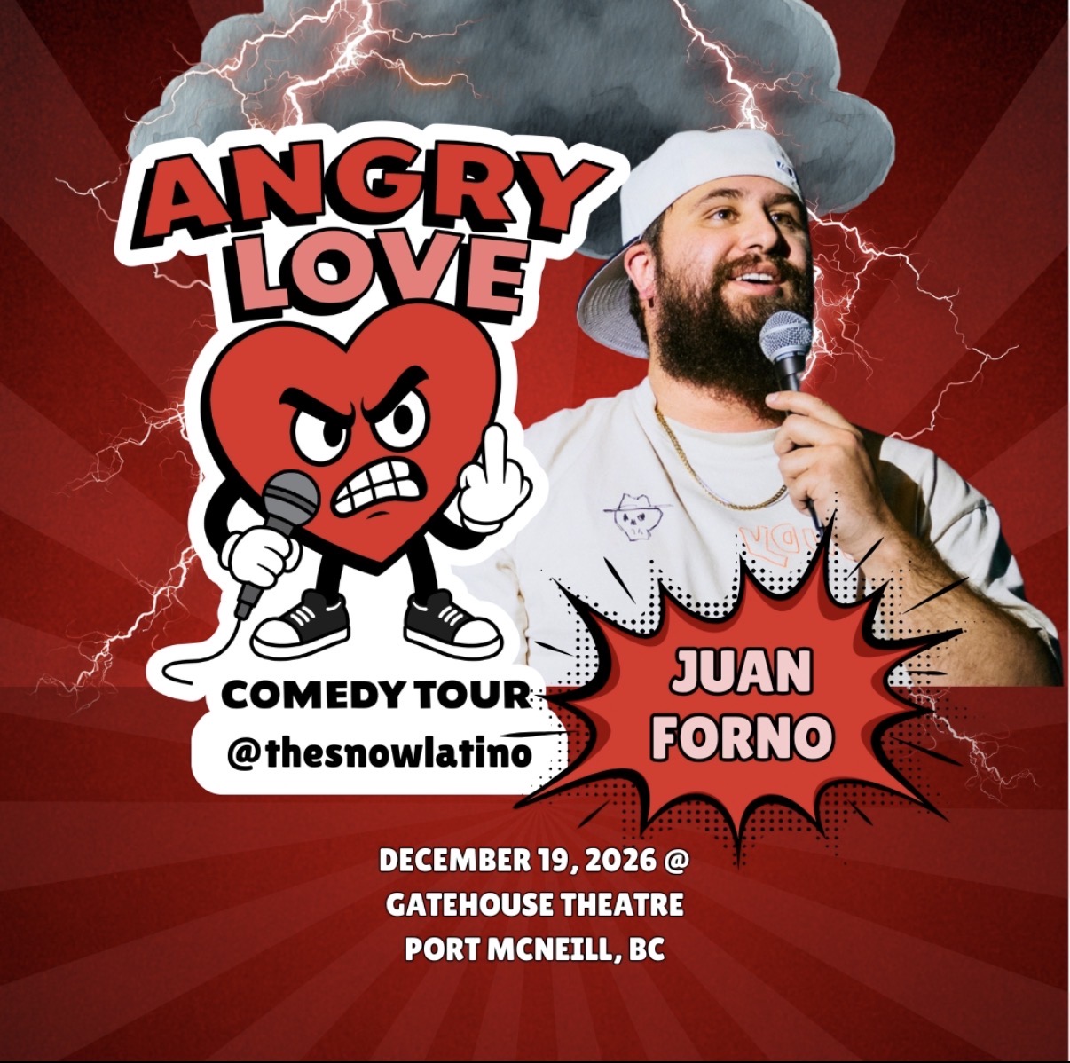 Juan Forno Live in Port McNeil - Live Comedy Show
