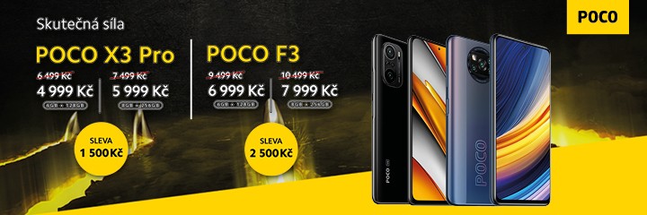 Výkonné telefony POCO za bezkonurenční ceny! Jen do neděle