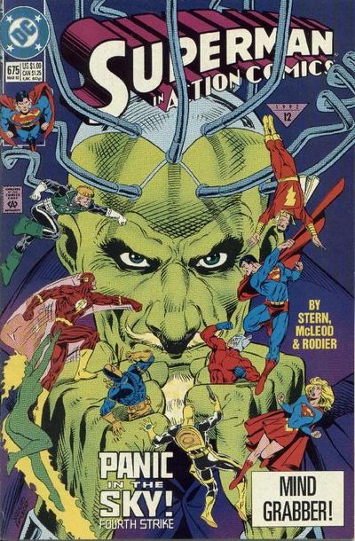 Action Comics #675 cover