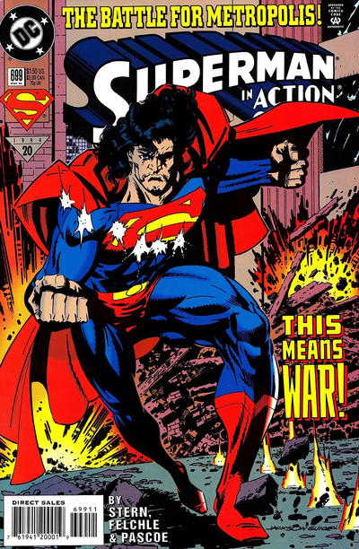 Action Comics #699 cover