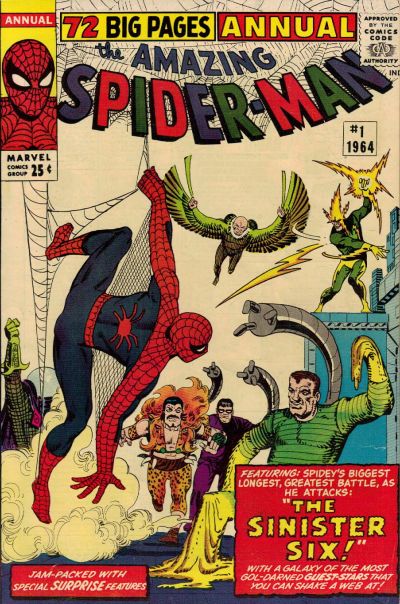 Amazing Spider Man Annual #1 cover