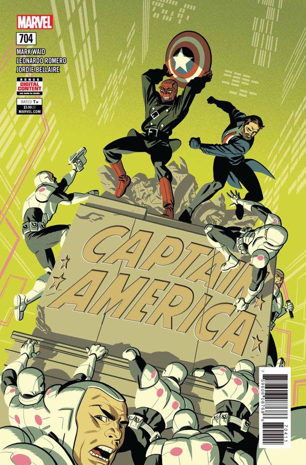 Captain America #704 cover