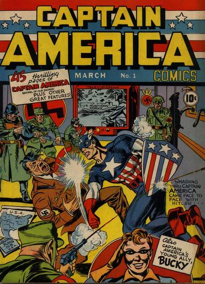 Captain America Comics #1 cover