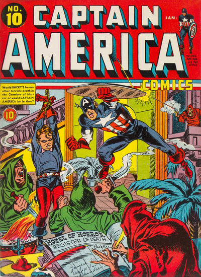 Captain America Comics #10 cover