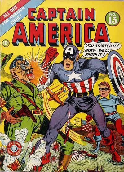 Captain America Comics #13 cover