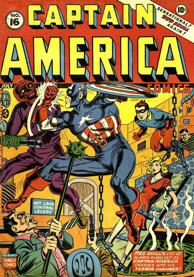 Captain America Comics #16 cover