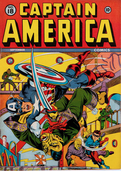 Captain America Comics #18 cover