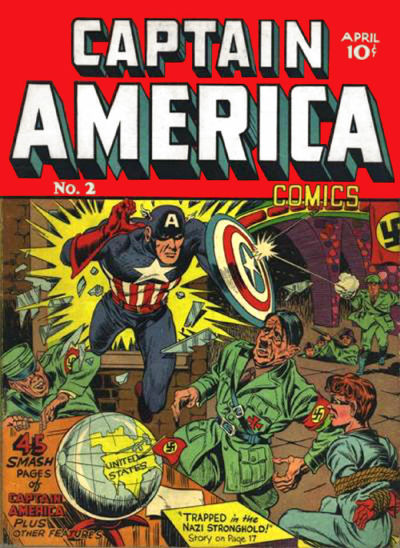 Captain America Comics #2 cover