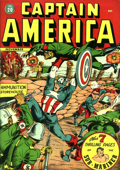 Captain America Comics #20 cover