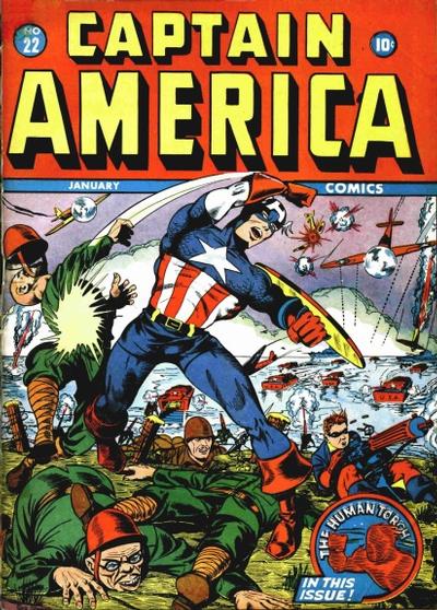 Captain America Comics #22 cover
