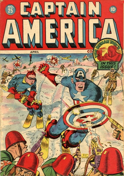 Captain America Comics #25 cover