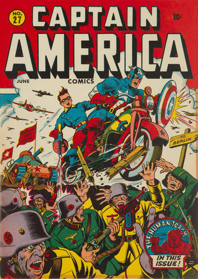 Captain America Comics #27 cover