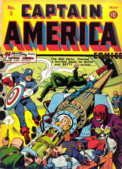 Captain America Comics #3 cover
