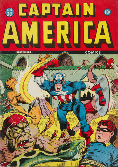 Captain America Comics #30 cover