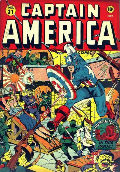 Captain America Comics #31 cover