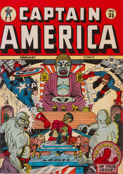 Captain America Comics #35 cover
