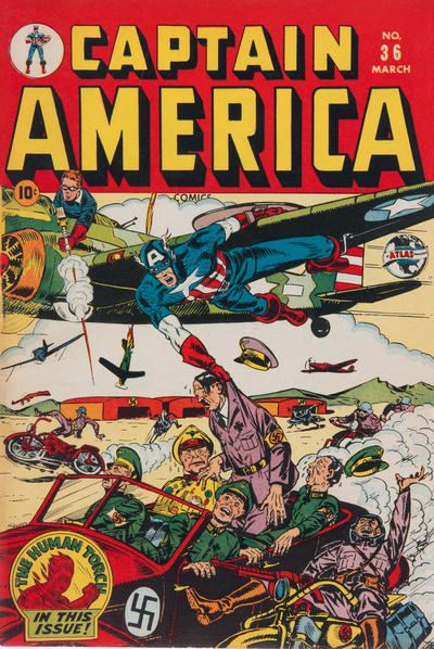 Captain America Comics #36 cover