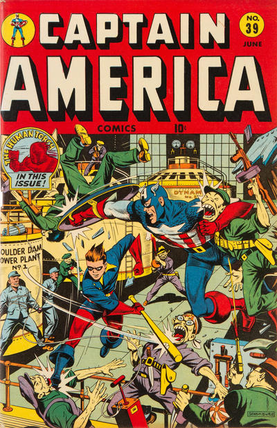 Captain America Comics #39 cover