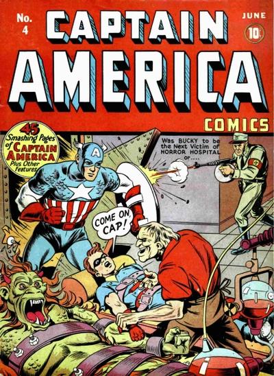 Captain America Comics #4 cover