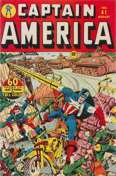 Captain America Comics #41 cover