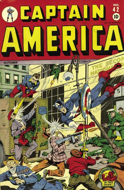 Captain America Comics #42 cover