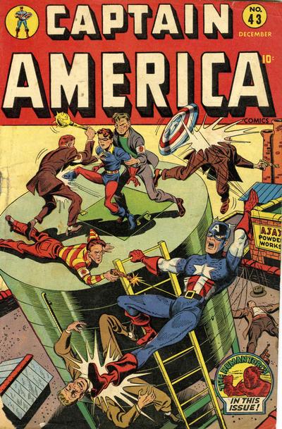 Captain America Comics #43 cover
