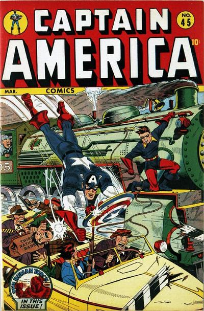 Captain America Comics #45 cover