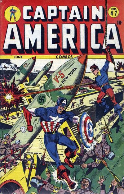 Captain America Comics #47 cover