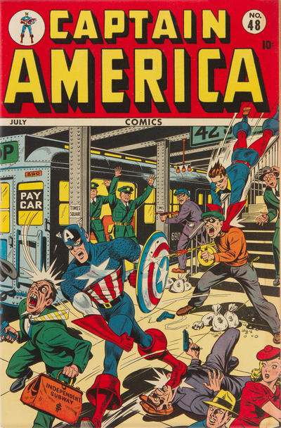 Captain America Comics #48 cover