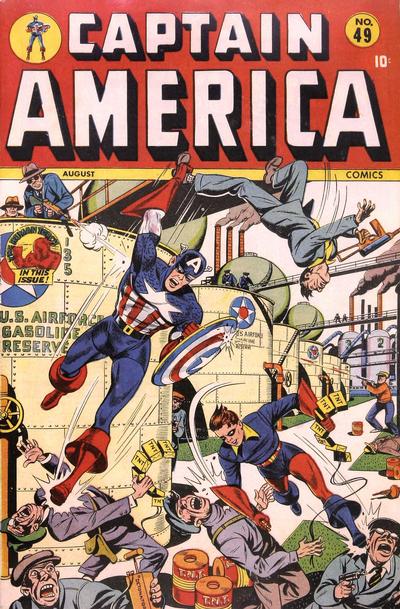 Captain America Comics #49 cover