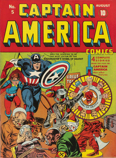 Captain America Comics #5 cover