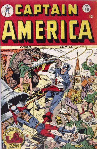 Captain America Comics #50 cover