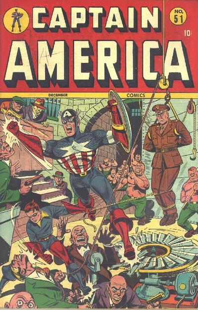 Captain America Comics #51 cover