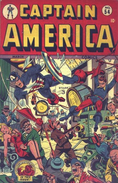 Captain America Comics #54 cover